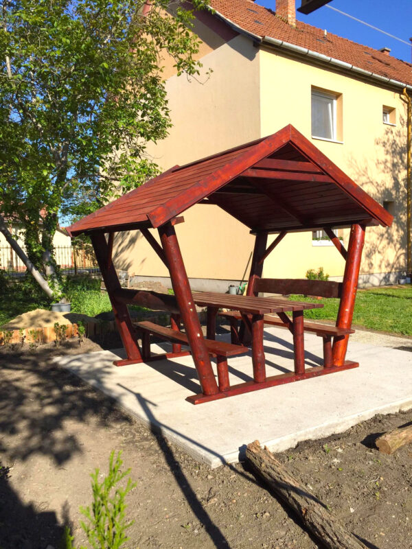 Zsindelyezett kerti kiülő rönkfából - többféle méretben! - Image 3
