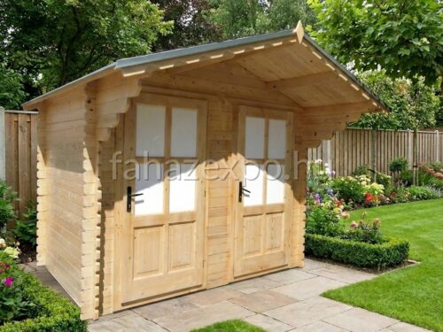 CLOSET kerti WC előtetővel, 5,54 m²-es