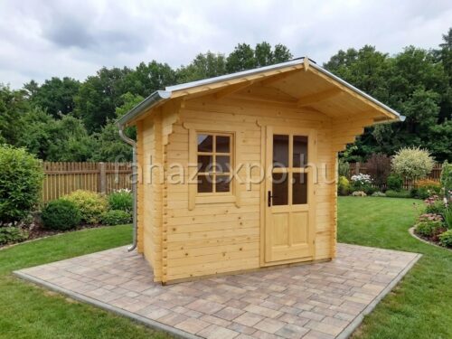NEST előtetős faház, 1 ablakkal, 5,54 m²-es