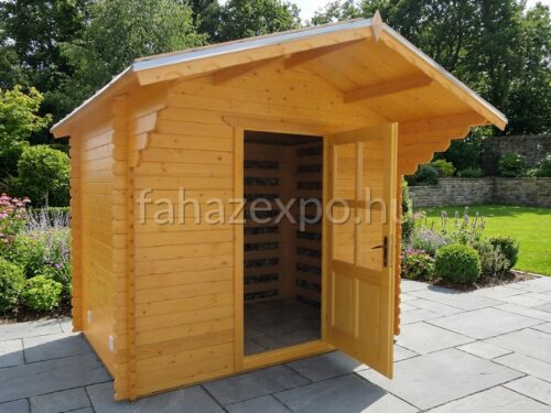 SZABINA kerti sóház, sókamra fenyőfából, 5,54 m²-es