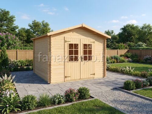 SZABOLCS kerti fa szerszámtároló, 8,29 m²-es