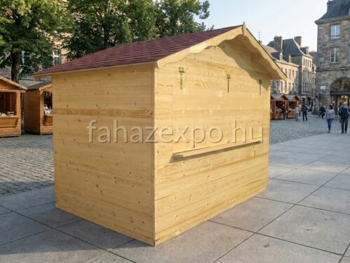 SZILVIA árusító faház, 6 m²-es