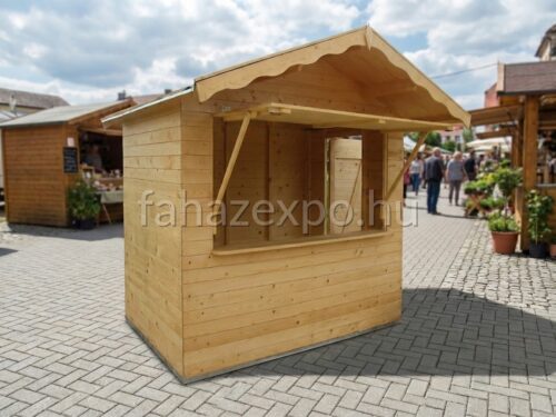 TINY PLUS kisebb árusító faház, 4 m²-es